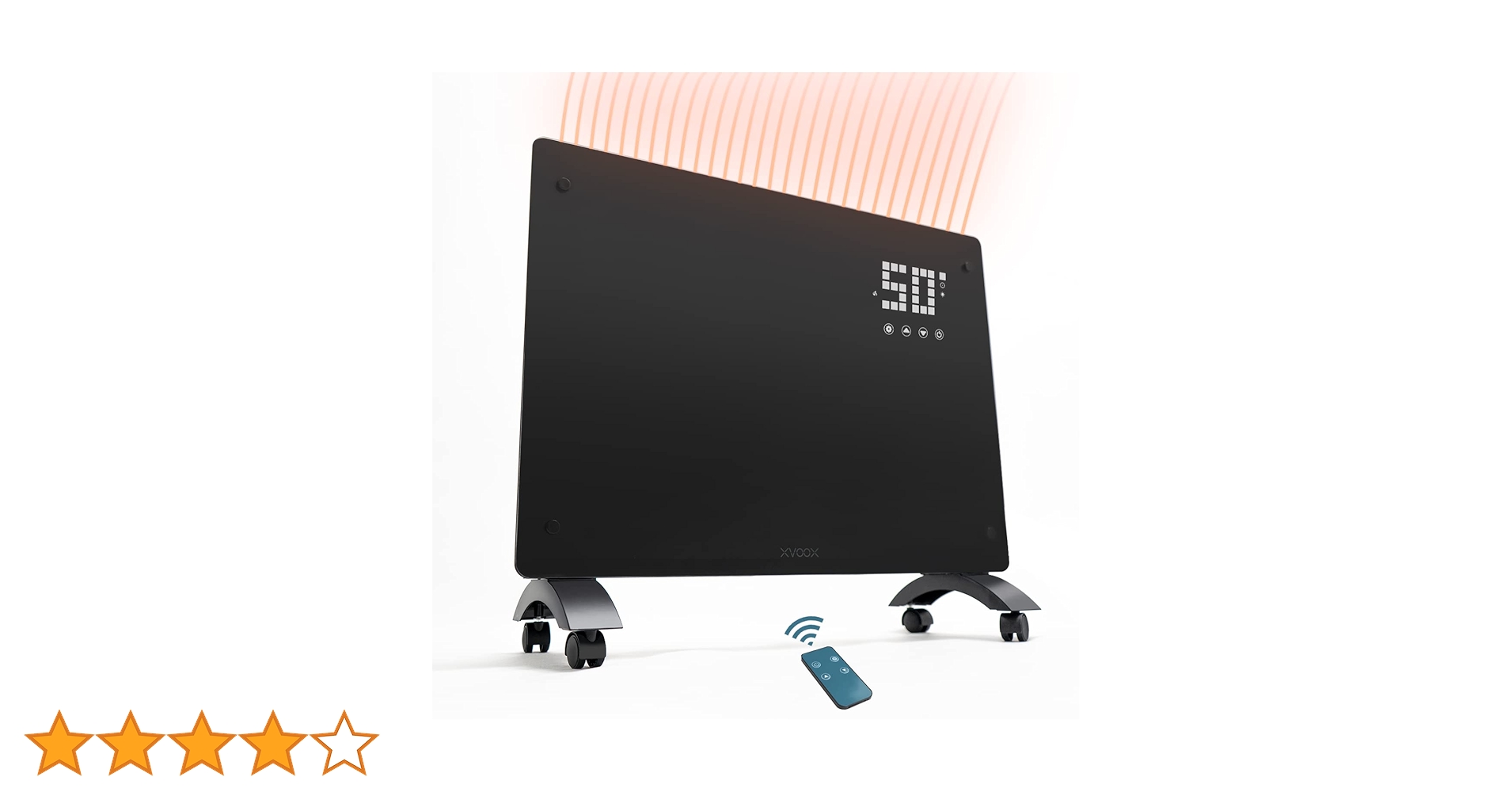 Amazon | XVOOX コンベクターヒーター オイルレスヒーター